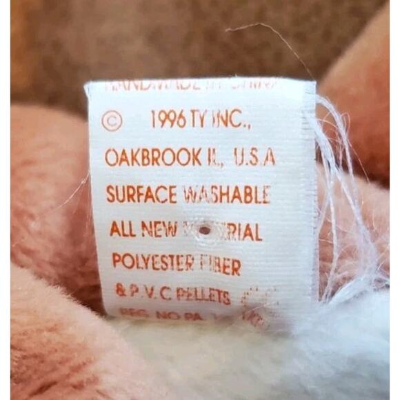 1996 TY 6 Inch Brown Kangaroo Joey Stuffed Animal Plush Toy Collectible Zoo Gift - Picture 9 of 13